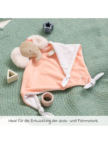 Nattou Schmusetuch 65 x 40 cm - Elefant Oli in rosa
