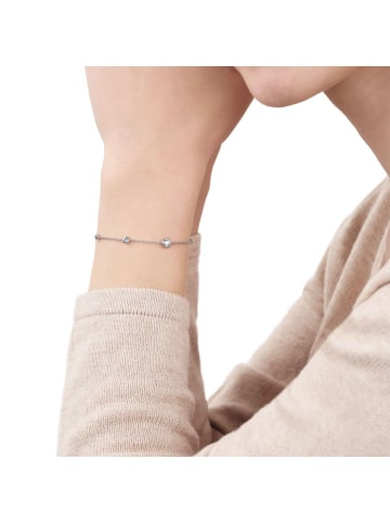 Tom Tailor Armband Silber 925, rhodiniert in silber