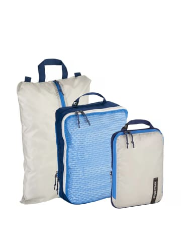 Eagle Creek selection Pack-It Essentials Set 3tlg. - Packsack in aizome blue/grey