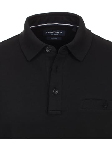 CASAMODA Polo-Shirt in Schwarz