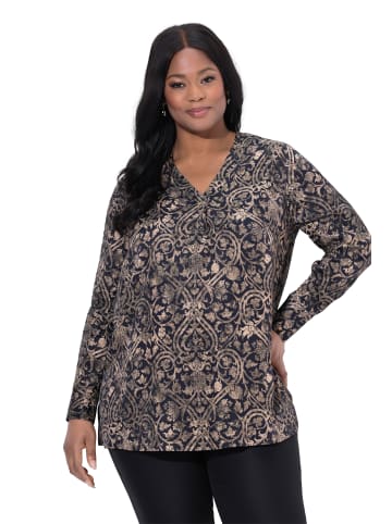 Ulla Popken Bluse in blassbraun