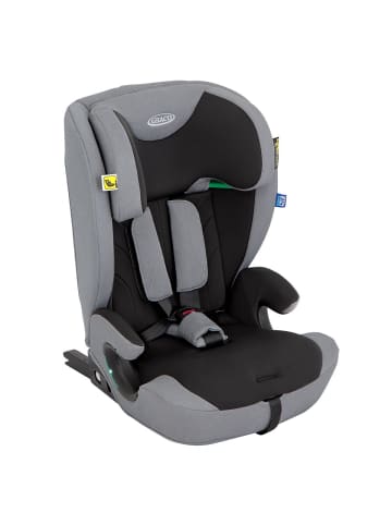 Graco Kindersitz Energi i-Size R129 ab 15 Monate in black,gray