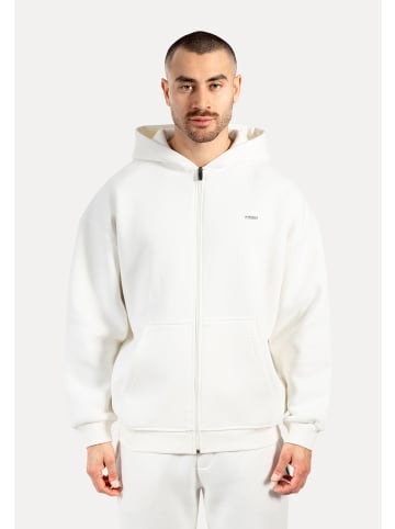 SMILODOX Zip Hoodie Cedrik in Creme