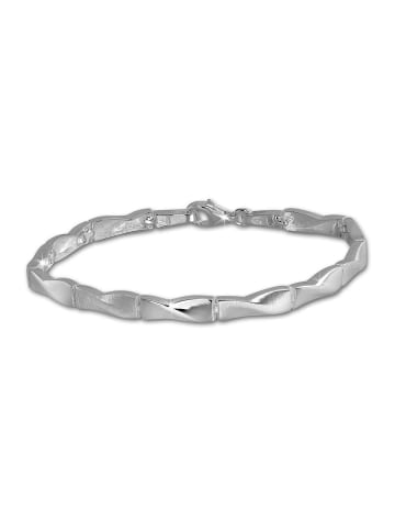 SilberDream 925 Sterling Silber Damen SilberDream Armbänder Zopf ca. 18,8cm