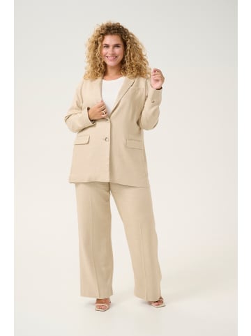 KAFFE curve Blazer KChelena in Feather Gray Melange