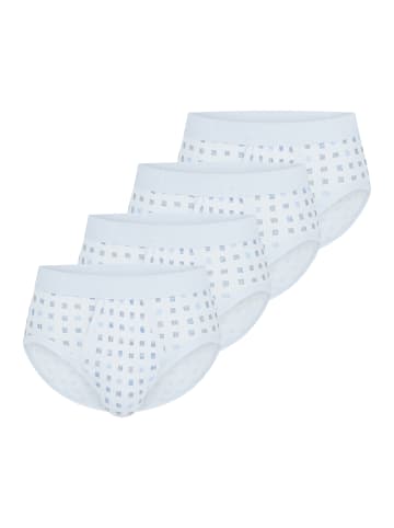 Schiesser Slip / Unterhose Cotton Essentials Feinripp in Air