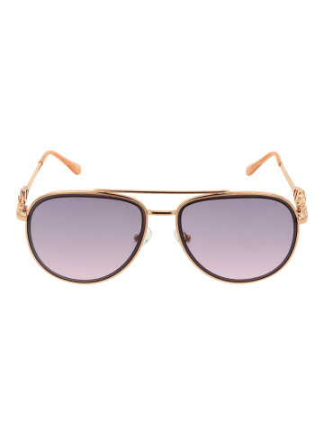 Guess Frauen Sonnenbrillen Flieger Rose Gold