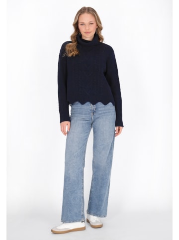 myMo Women Sweater in navy