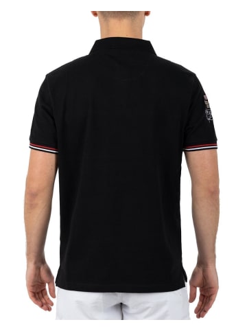 Geographical Norway Herren Regular Fit Kurzarmshirt in Black