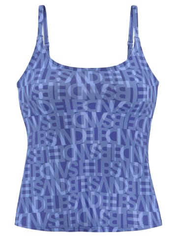 ELBSAND Tankini-Top in blau