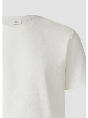 s.Oliver T-Shirt in 0200_ecru