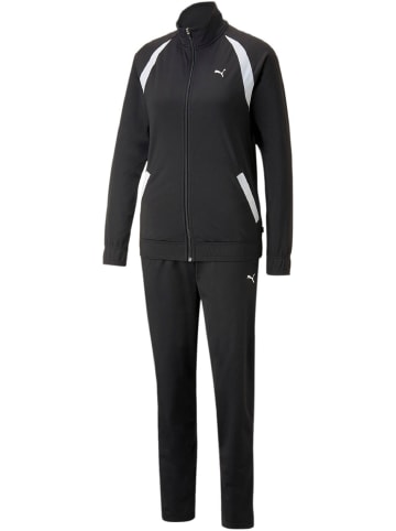 Puma Jogginghose Classic Tricot Suit op in Schwarz