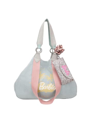 Fritzi aus Preußen Malibu Denim Limited Barbie Izzy Medium Shopper Tasche 42 cm in fresh blue