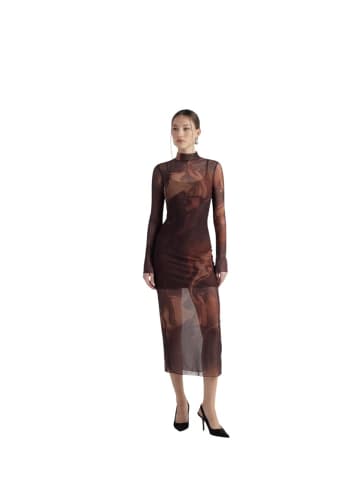 Holly Lolly Kleid in Braun