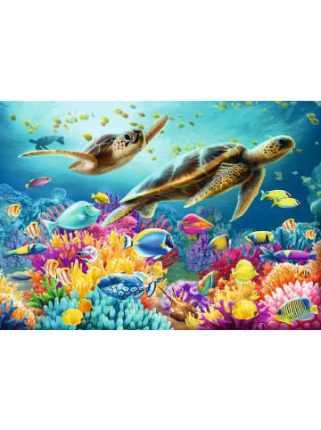 Ravensburger Ravensburger Puzzle 1.000 Teile Blaue Unterwasserwelt in bunt