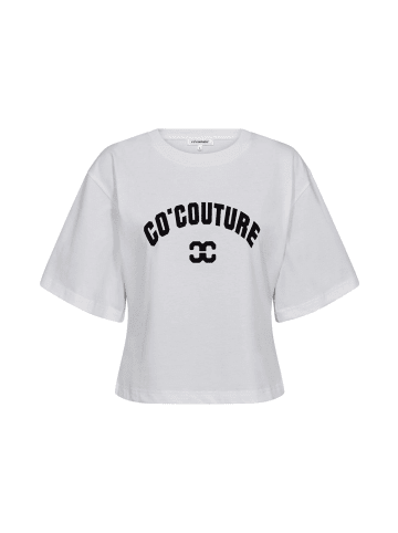 Co'couture ZENGA CC TEE O-NECK in White Walnut
