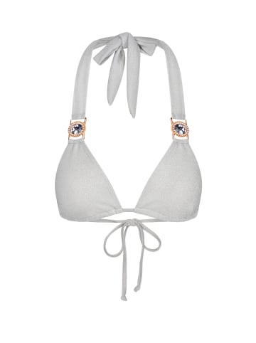 Moda Minx Bikinioberteil Lumiere Amour Triangle in White