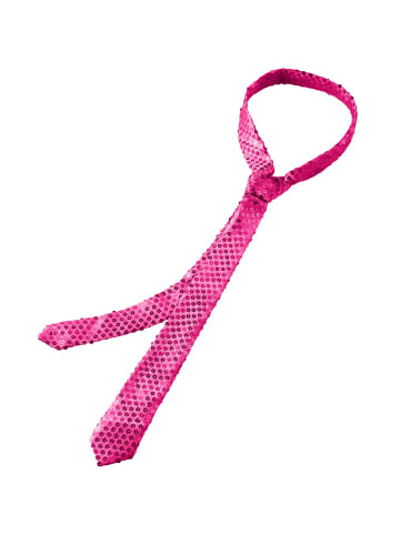 tectake Schmale Unisex-Krawatte in Einheitsgröße, pink