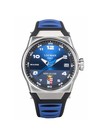 Locman Herrenuhr "Mare Militare" in Blau