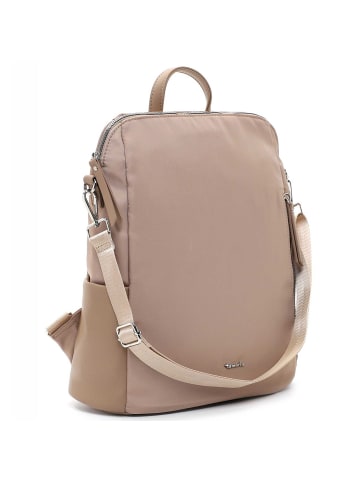 Tamaris Larissa City Rucksack 30 cm in taupe