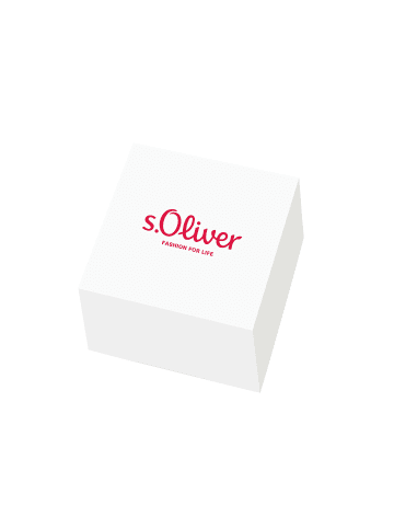 S. Oliver Jewel Ring Silber 925, vergoldet in Gold