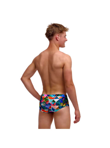 Funky Trunks Palm Prism Schwimmhose schnelltrocknend und chlorresistent in bunt