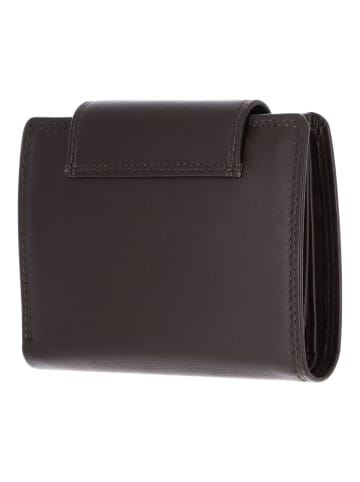 Golden Head Polo Geldbörse RFID Schutz Leder 12 cm in dunkelbraun