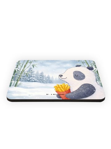Mr. & Mrs. Panda Magnet Panda Winter Pommes Design ohne Spruch in Weiß