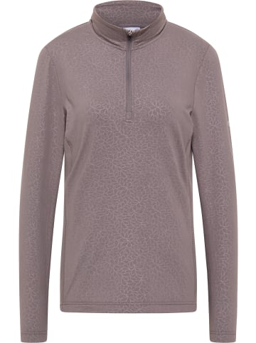 Joy Sportswear Zip-Shirt FRANCA in soft taupe