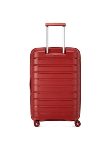 Roncato B-Flying Move 4 Rollen Kofferset 3-teilig mit Dehnfalte in rot