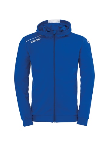 Kempa Trainingsjacke PLAYER HOOD JACKET in royal/weiß