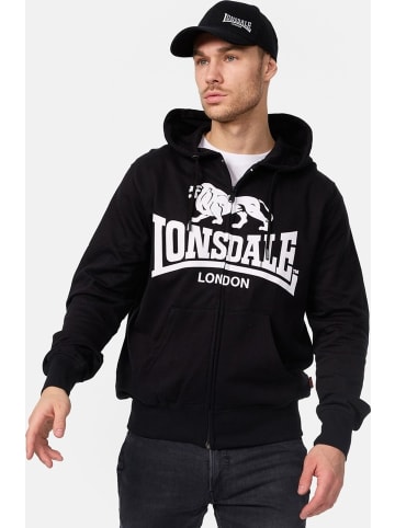 Lonsdale Pullover "Krafty" in Schwarz