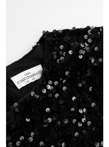 Coccodrillo Kleid in schwarz
