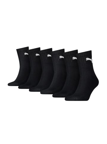 Puma Socken 6er Pack in Schwarz