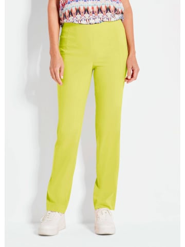 GOLDNER Kurzgröße:  Bengalinhose Schlupfhose CARLA in Super-Stretch in hellgrün