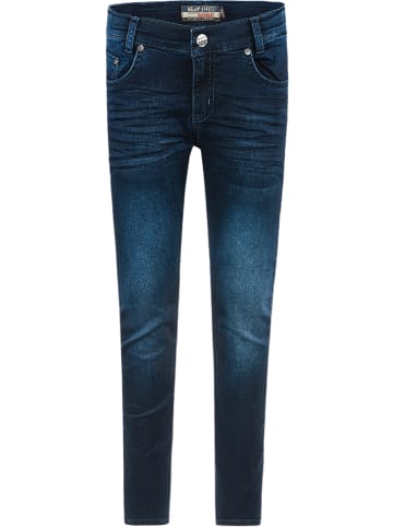 Blue Effect Jeans Hose superslim ultrastretch in dark blue