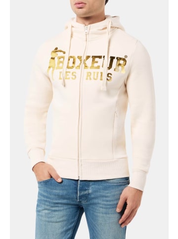 Boxeur des Rues Sweatjacke Hooded Full Zip in Butter