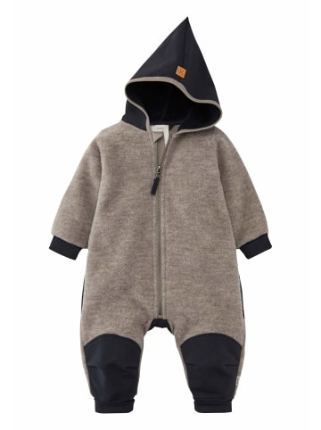 Hessnatur Wollfleece Overall in greige