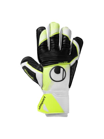 uhlsport  Torwarthandschuhe SOFT ADVANCED in weiß/fluo gelb