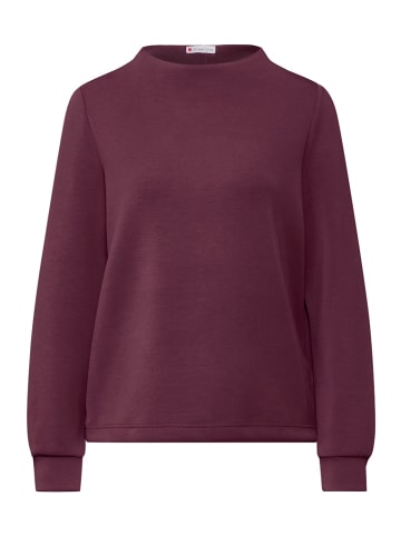 Street One Silk-Look Shirt in Rot