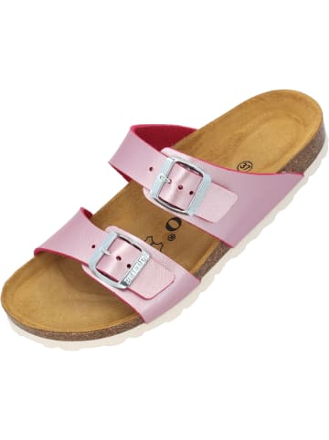 Palado Pantoletten Samos Metallic in Metallic Pink