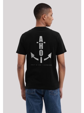 F4NT4STIC T-Shirt Anker Knut und Jan Hamburg in schwarz