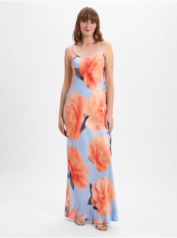 mbyM Kleid Bellah in orange hellblau - 0001