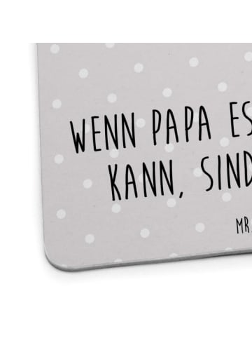 Mr. & Mrs. Panda Souvenir Wenn Papa es nicht reparieren kann, si... in Grau Pastell