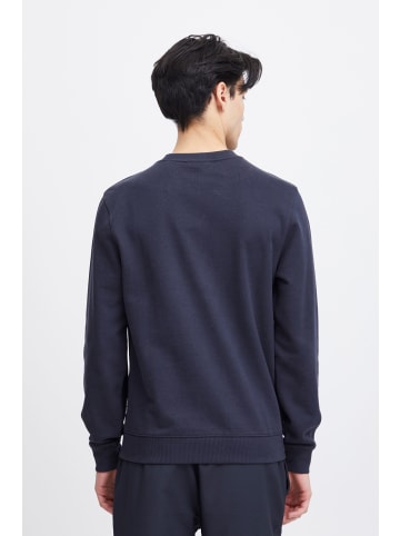 CASUAL FRIDAY Sweatshirt CFSebastian 0130 with logo label 20505014 Basic Sweatpullover mit Logostickerei in Blau