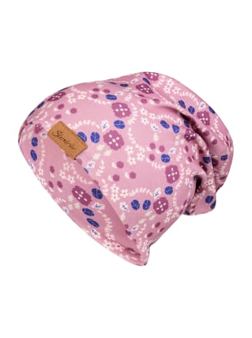Sterntaler Beanie floral in rosa