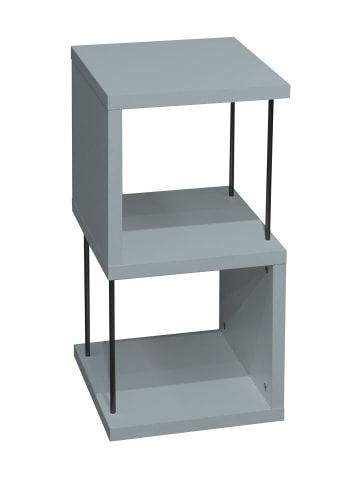 58 aufm Kessel REGAL Elga 33x33x65 Bücherregal Standregal aqua matt lack