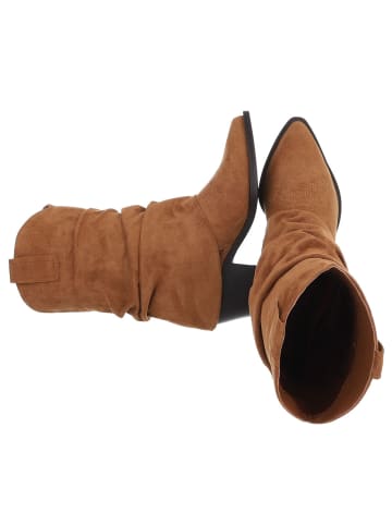 Ital-Design High Heel in Camel