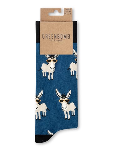 GreenBomb Socks Funky Donkey 2 in Mix