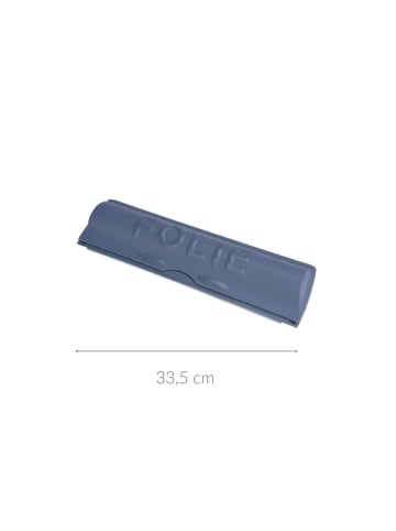 Home&Styling Collection Lebensmittelfolienspender aus Kunststoff in Blau, 8,8 x 5,5 x 33,5 cm